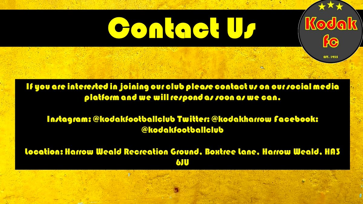 Kodak Football Club tweet media