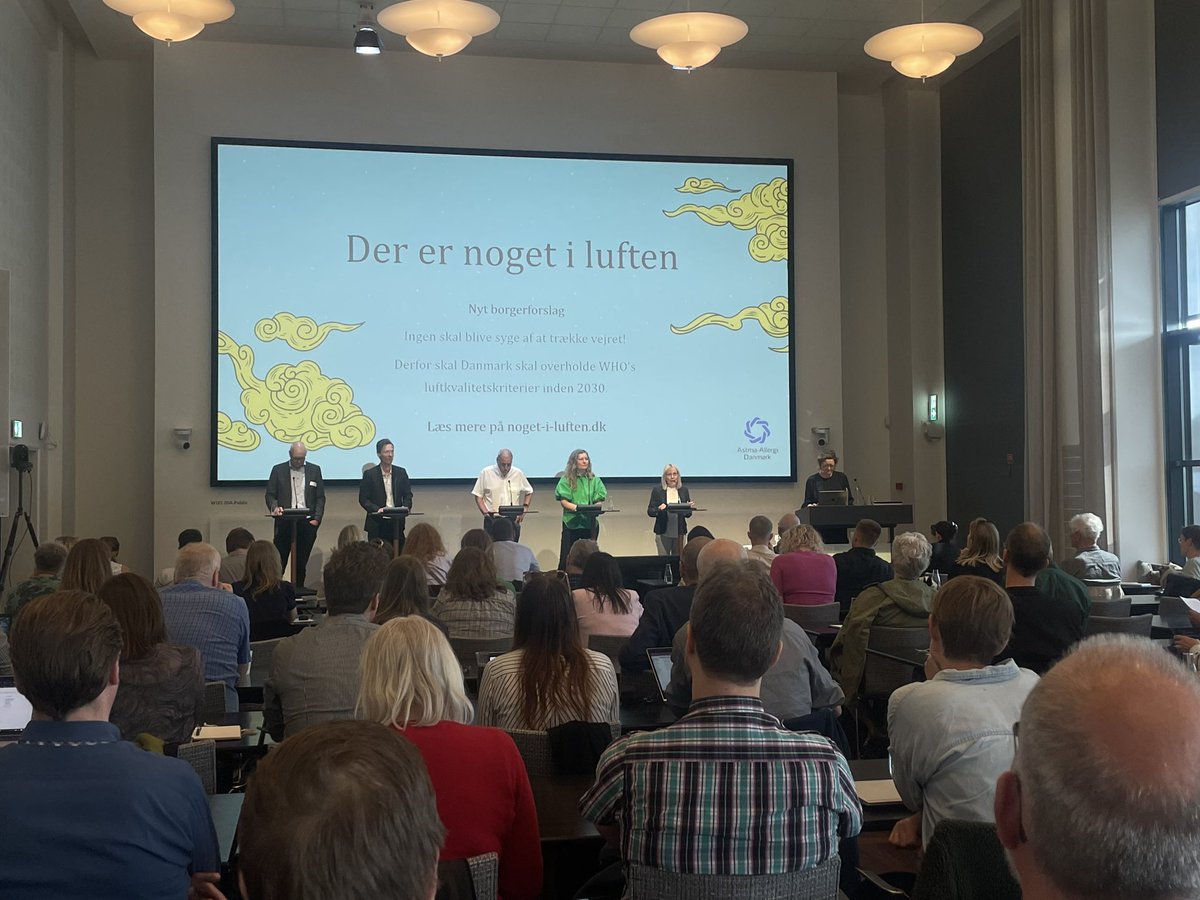 Stor konference om luftforurening hos <a href="/IDAdk/">IDA</a> ledet af <a href="/gronomstilling/">Rådet for Grøn Omstilling</a> og <a href="/koebenhavns_uni/">Københavns Uni</a>. 

Uhyggelige tal for hvordan luftforurening påvirker vores sundhed og miljø. Alle danskere er udsatte.

Der er behov for ny politik for at styre luftforureningen nu.

#dkpol
