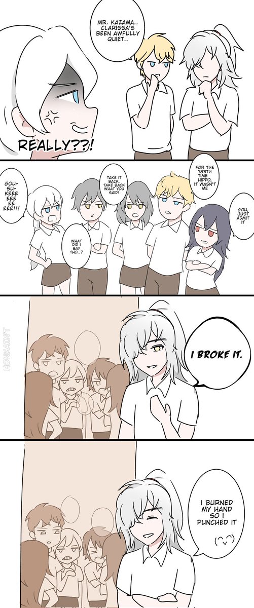 ⠀⠀#Honkaint in another universe.