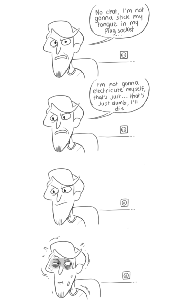 I've been watching Jerma clips over the weekend and a good handful of them are just: