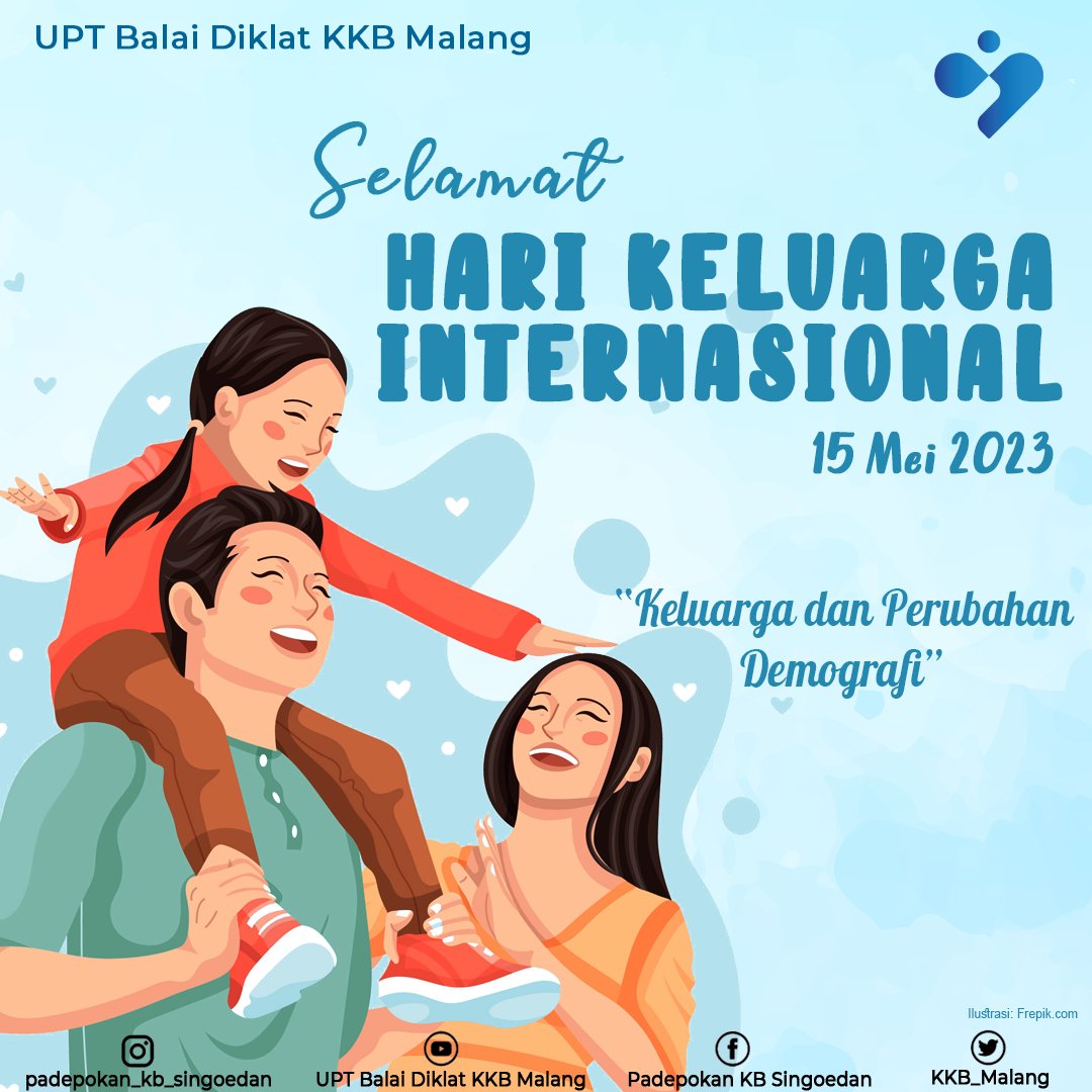 Selamat hari keluarga internasional lur !!

#bkkbn #padepokan_kn_singoedan #harikeluarga #harikeluargainternasional #keluarga