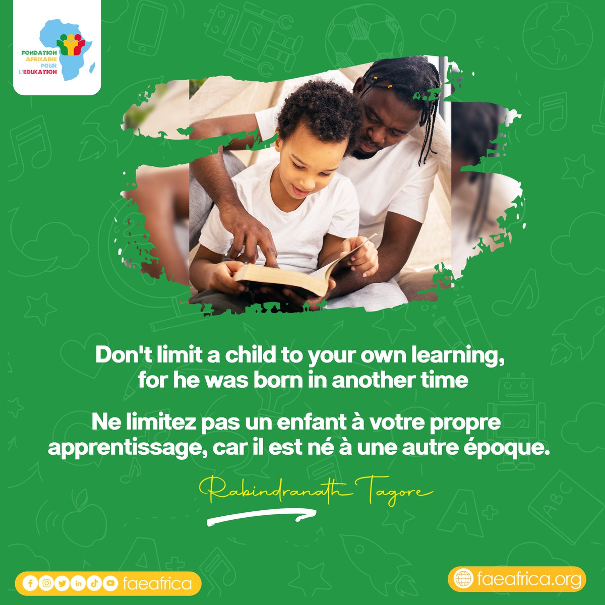 Nous savons tous que tout mouvement, tout changement.

Ce que nous avons appris hier peut ne plus être pertinent aujourd'hui, et encore moins demain.

Il est donc essentiel de proposer aux enfants des outils et des ressources adaptés à leurs besoins.

#MondayMotivation #education