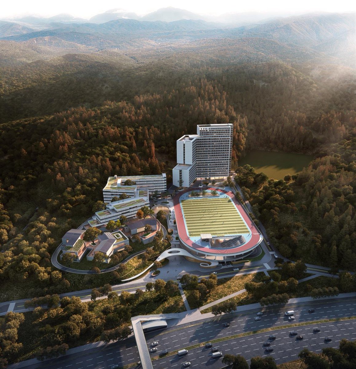 ClocellA's tweet photo. 📷📷📷In May 2023, Clocell was entrusted by the Architectural Design Institute of Shenzhen University to provide comprehensive acoustic professional consulting and design services for the Taohuayuan School (High School) project of Yucai Education Group. https://t.co/H6JeSNHeWo