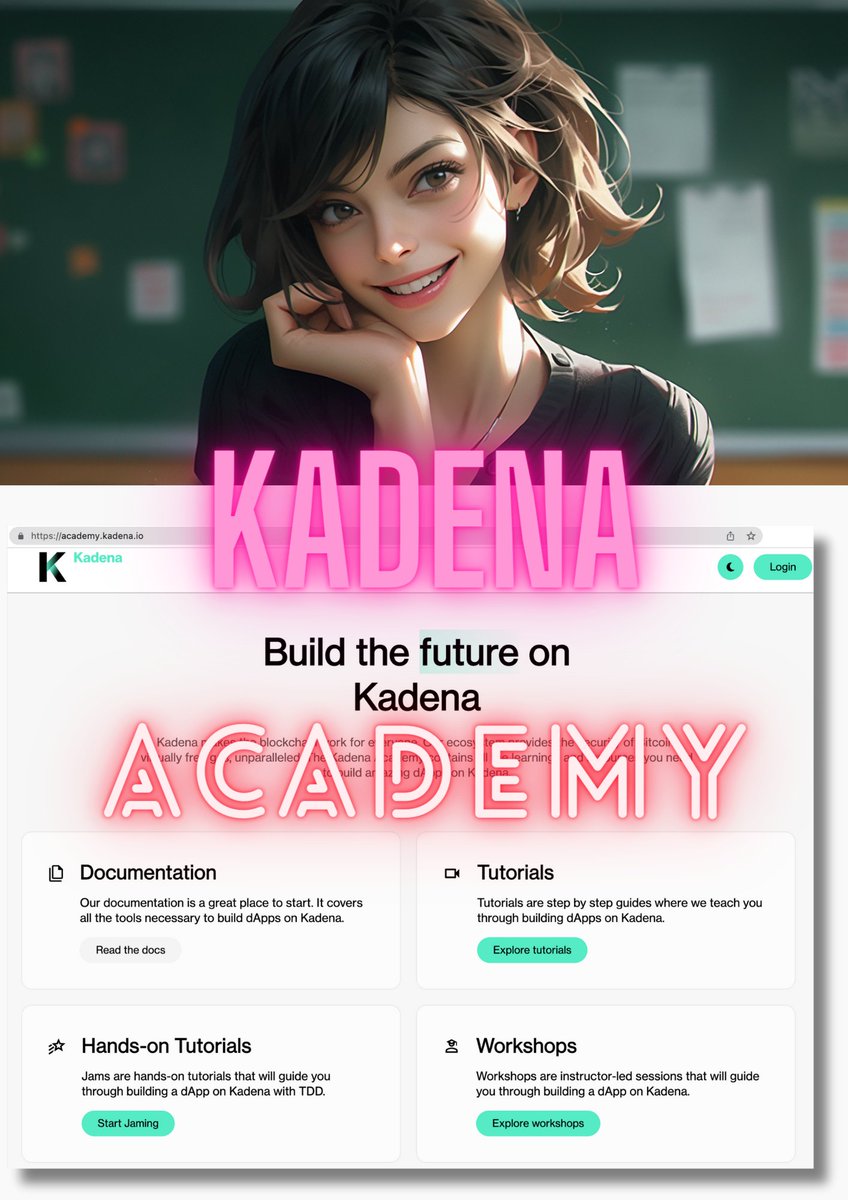 KadenaSpaceMan's tweet image. #Kadena ecosystem provides the security of #Bitcoin, virtually free gas, unparalleled throughput, and smart contracts. @kadena_io

The #KadenaAcademy contains all the learnings and resources you need to build amazing #dApps on #Kadena #blockchain.

Sections: 
1. Documentation
2.…