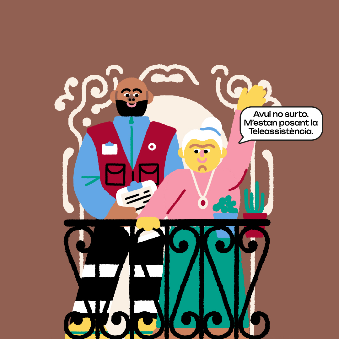 Com ja sabeu som l’agència del carrer, però aquesta vegada ens ha tocat fer una campanya d’estar per casa! 🏡 Gràcies #DibaCat i <a href="/barcelona_cat/">Barcelona</a> per comptar amb nosaltres per oferir a la gent gran envellir a casa amb dignitat i gràcies #JoseRoda per les il·lustracions 👩🏼‍🦳👴🏼👵🏾