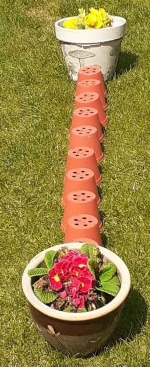 #RosaryinMay Take a little time each day in May to pray the rosary. Remember the words used by Father Peyton 'the family that prays together, stays together.' (Al Scalpone)  Why not create a decade of the rosary with your children using items found in your own house or garden.