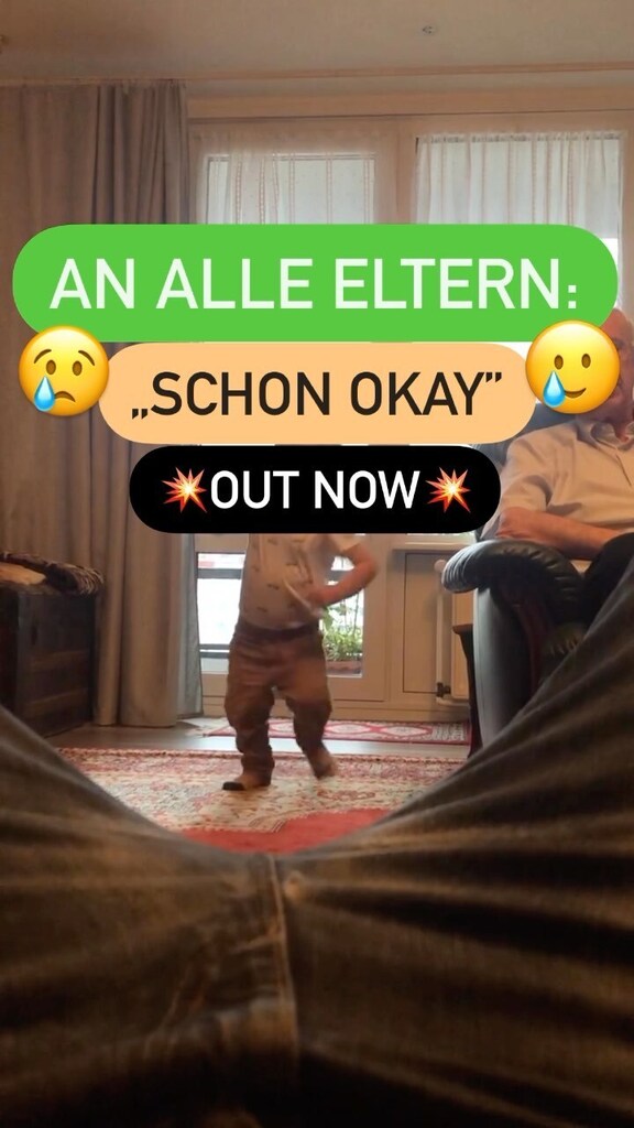 FLONSKE's tweet photo. Ein Song über die Belastungen des Eltern seins: „SCHON OKAY“ Fühlt es, streamt es, teilt es. 

Der Song darf gerne für kommerzielle und nicht kommerzielle Zwecke auf sämtlichen Social Media Plattformen geteilt werden. 
#bo #bed��rfnisorientiert #bedürfnis… https://t.co/ttM4wahmtT https://t.co/p5pM7M0ocM