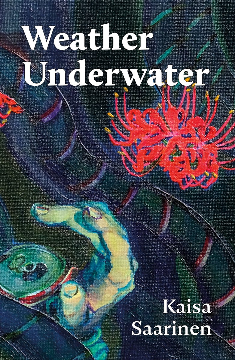 🎉 It's publication day for @kuuhulluutta !! We're proud to be publishing her debut novel #WeatherUnderwater - a dark, dystopian, literary eco-thriller, a reunion of old friends with devastating consequences. Available now! #newfiction #indiepublishing
bit.ly/3ObMKIu