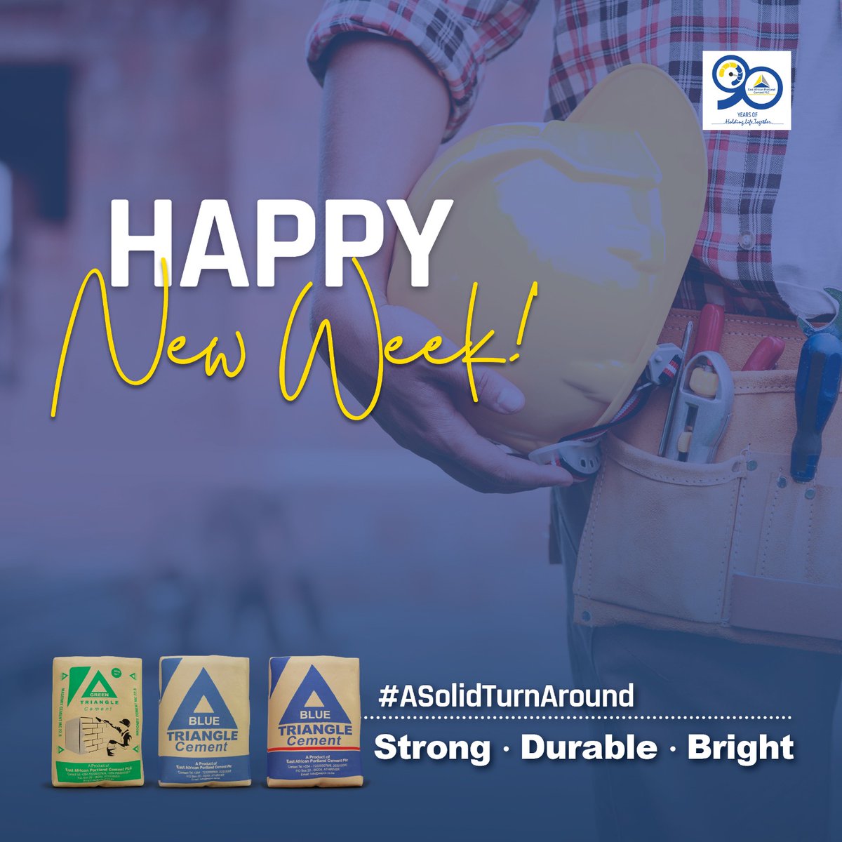 EAPC_PLC's tweet photo. To a wonderful day and an amazing week.
#90YearsofHoldingLifeTogether #Portlandat90 #BlueTriangle #GreenTriangle #Cement #HoldingLifeTogether #ASolidTurnAround https://t.co/HVs13k1Yih