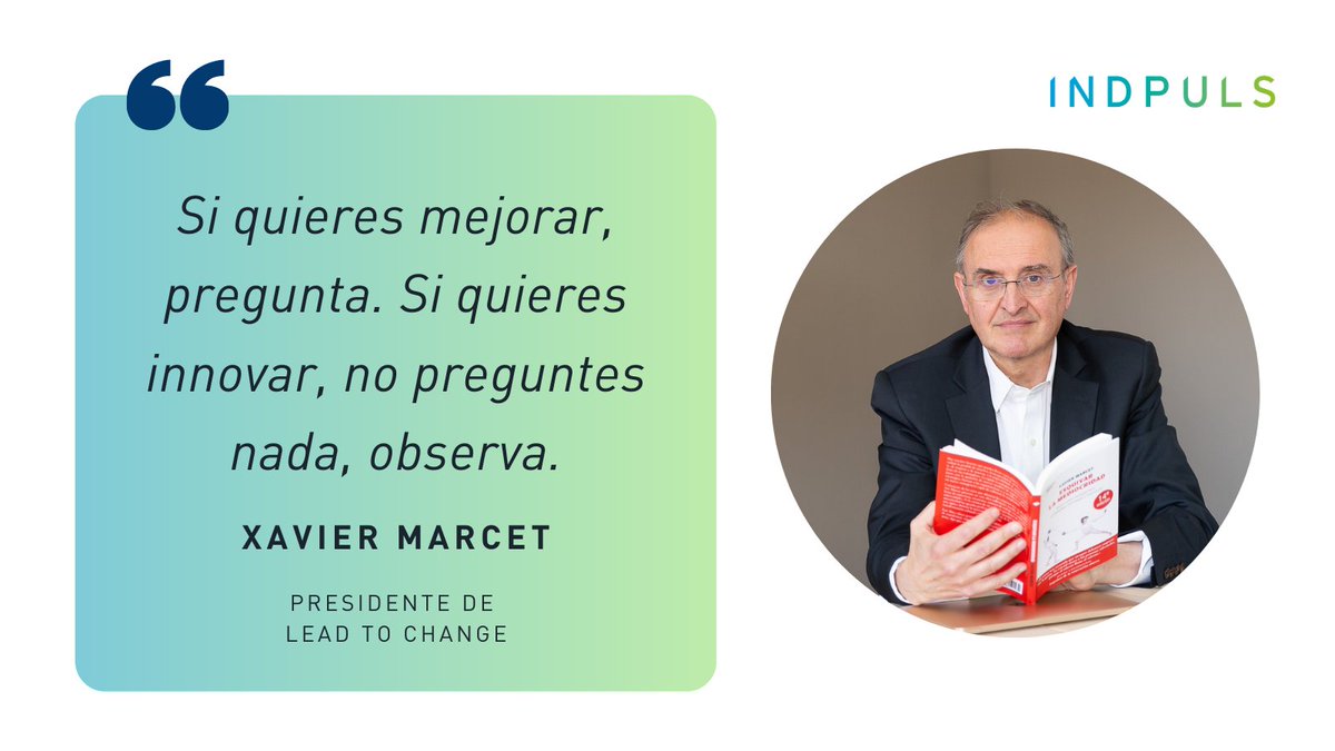 INDPULS_Tech's tweet photo. 💡Arrancamos la semana reflexionando de la mano de @XavierMarcet sobre la importancia de observar al cliente y cómo esta #observación puede ayudar a las empresas a generar soluciones efectivas e innovadoras.

No te lo pierdas en nuestro blog:   
🔗 https://t.co/FTHeTFCWfE https://t.co/gPeB2i8Y9Q