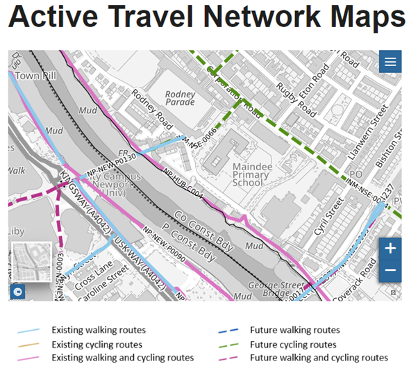 It’s #walktoschoolweek, encouraging children to travel actively to school. The Active Travel Network Maps could help you find a walking or cycling route in your area: datamap.gov.wales/maps/active-tr…