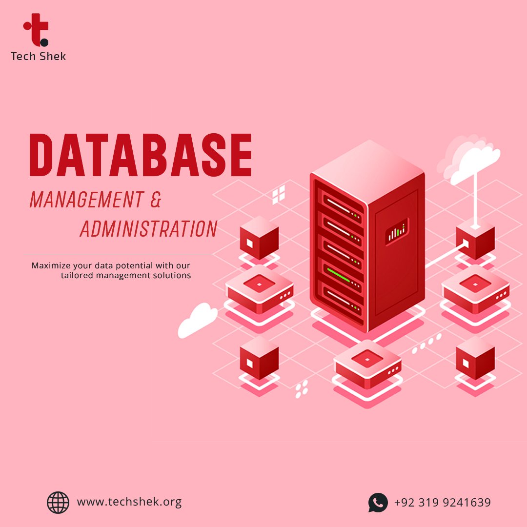 techshekorg's tweet image. You have an awesome application but  your Database is not optimized?

Tech Shek&apos;s Database Management and Administration Services will have you worry free and let you focus on what matters most.

Contact us now to get started!
#techshek #databasemanagement #databaseadministration