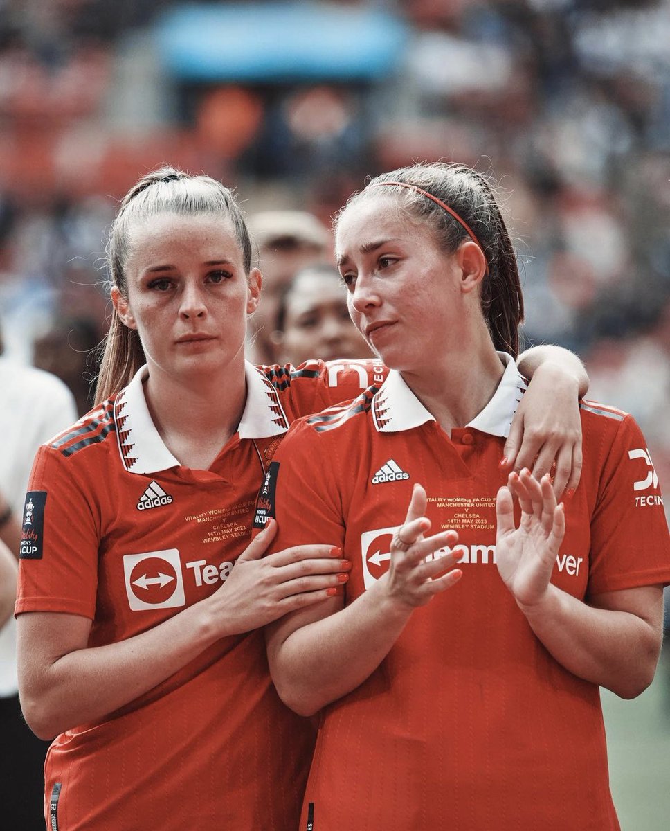 MayaLeTissier's tweet image. Gutted. Proud of the team, proud of our fans. Final push to finish the season on a high. 🔴 #mufc @ManUtdWomen