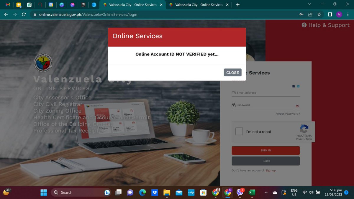 Sfantasy_09's tweet photo. @valenzuelacity hi po pahelp po. Nagregister po ako sa online valenzuela until now wala pa ring email confirmation na dumarating, mapa inbox or spam man.. tama nmn nilagay na email. Need for business po. Thank you https://t.co/T7b8BfZLLO