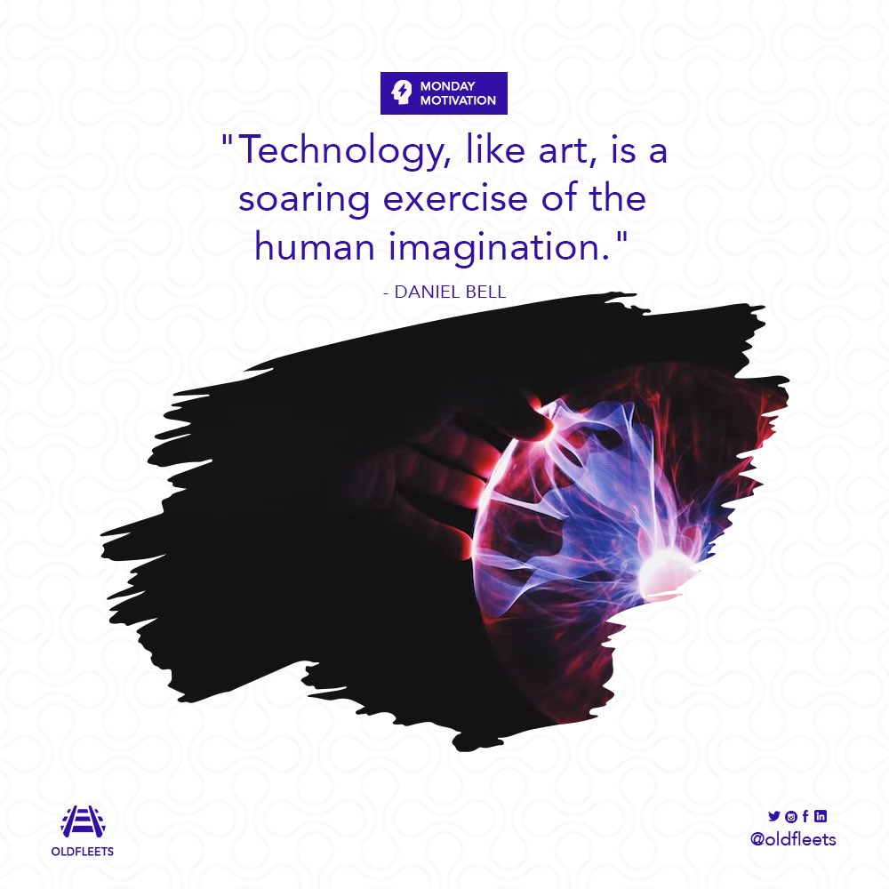 oldfleets's tweet photo. A word of motivation for you as you start your week. 

#mondaymotivation #monday #technology #oldfleet #startup https://t.co/xquAuPf2ft