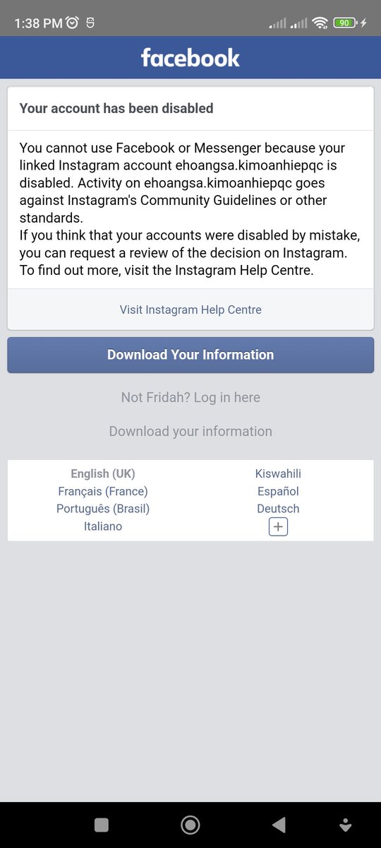 FridahMutwiri's tweet photo. Dear Support Team,@facebook @instagram @messenger @Meta 

I am writing to bring to your attention a serious matter regarding my personal Facebook profile. Unfortunately, my account has fallen victim to a malicious hacking incident. https://t.co/2qrqmrMaP1