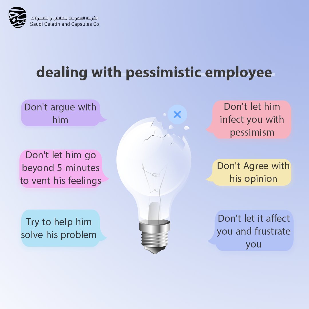 SaudiGelCap's tweet photo. #بيئة_العمل 
#كبسولة_اليوم

#todays_capsule
#Saudi_Gel_Cap https://t.co/EEloMb4wMt