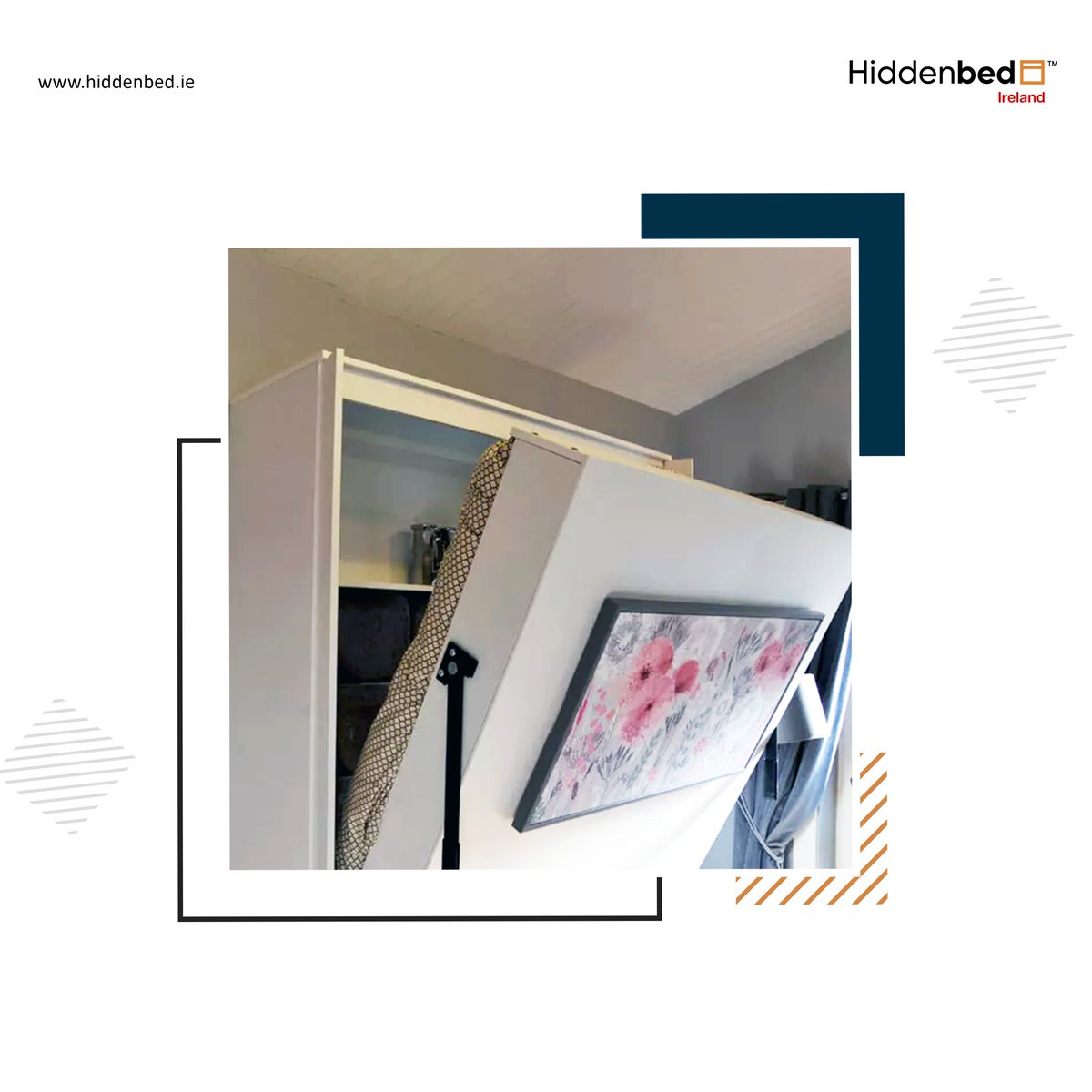 Hiddenbed_IE's tweet image. Don&apos;t comprise comfortable sleeping even in small spaces. Our Attractive Hiddenbed ensures easy folding and unfolding of your bed to save that extra space.

#HiddenbedIreland #InnovativeFurniture #CustomizableDesigns #SpaceSavingSolutions #modernfurniture #attractivehiddenbed