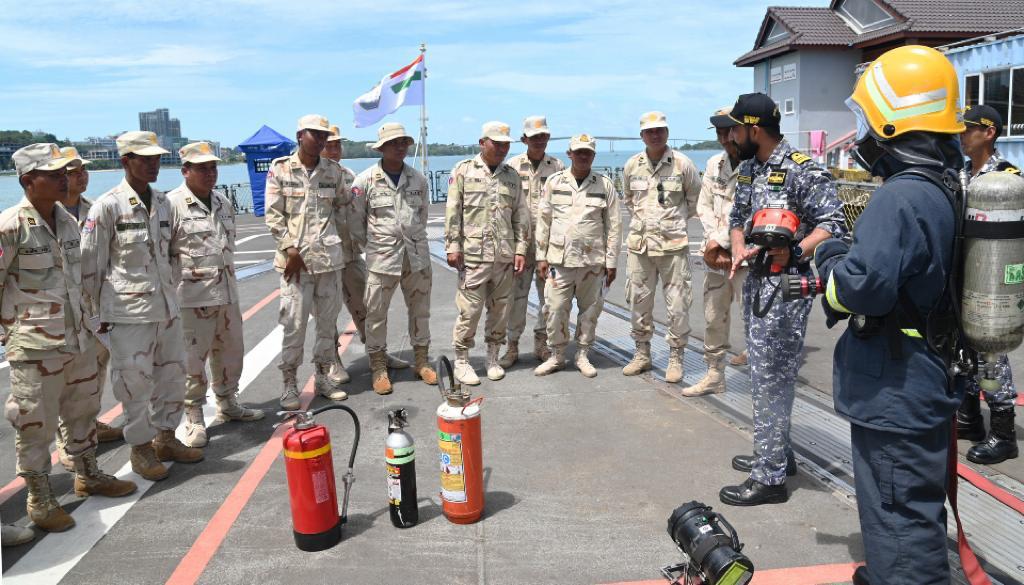#INSDelhi & #INSSatpura, under the command of Rear Adm Gurcharan Singh, FOCEF departed  Sihanoukville, Cambodia on 14 May 23 after three-day port call that demonstrated India’s cordial ties and rapidly growing cooperation with the Kingdom of Cambodia.

#BridgesofFriendship