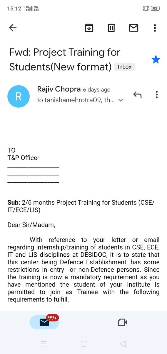 ParamSingh1303's tweet photo. Hello everyone!!

I am glad to tell you all that after receiving 3 offer-letters from different - different drdo departments like  CFEES, SAG, DESIDOC continuing with CFEES on Cybersecurity Cuckoo - Open source. Glad to get this opportunity to explore cybersecurity domain. https://t.co/aHQozLhEzy