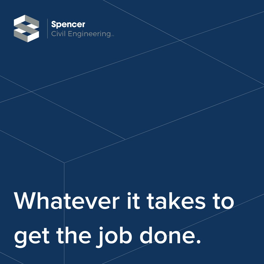 Spencer Civils: experienced, up-to-date, excellent communication, proven results, client-focused, passionate about work, go above and beyond, strategic guidance, tackle challenging projects, get the job done right.