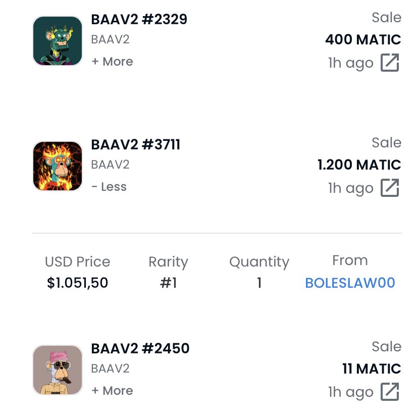 Gm &amp; Thanks for the sales!☀️

3.748 NFTs SOLD ❌

For Mint BAAV2.com