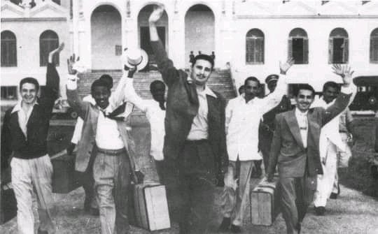 Clavel190227's tweet photo. 👉Hace 68 años fueron excarcelados Fidel y los Moncadista del mal llamado Presidio Modelo en la #IslaDeLaJuventud. En conmemoración a la fecha habrá un  salto en paracaídas recordando que 🇨🇺🇨🇺#CubaViveEnSuHistoria 🇨🇺 https://t.co/Hs1x8zduYl