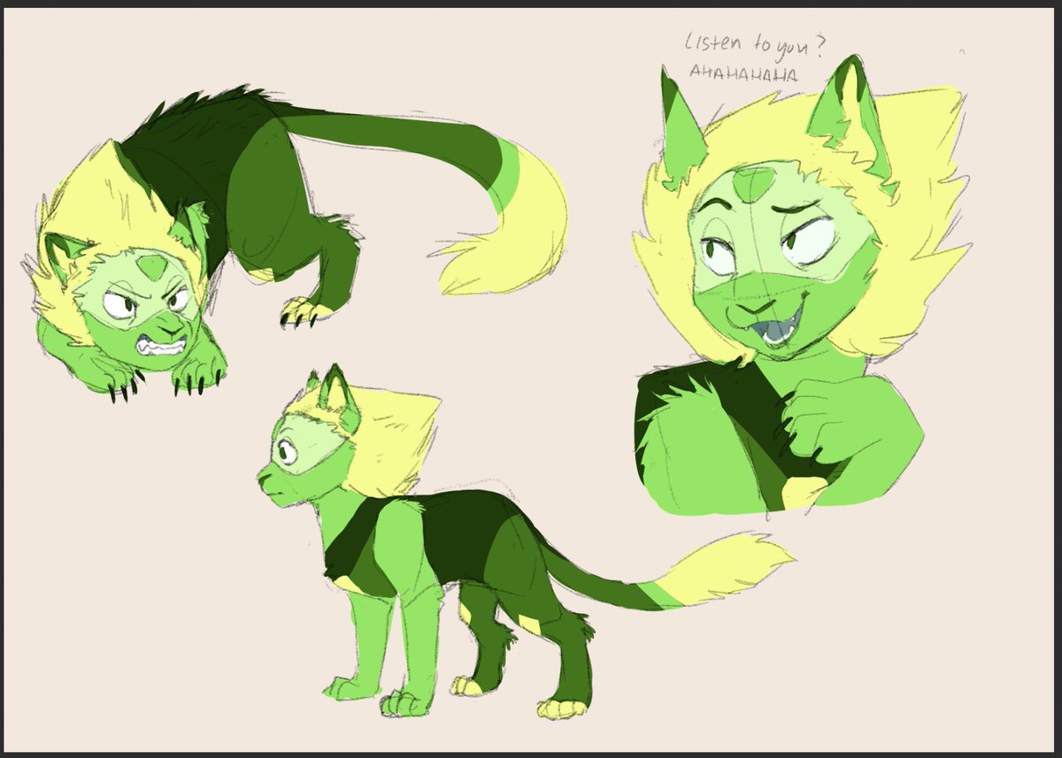 chaoticisdrawin's tweet photo. And suddenly I am 14 again, drawing cat fanart of steven universe characters https://t.co/VoVMlxBTZb