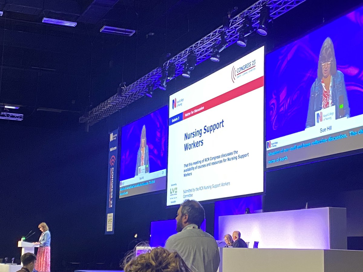 AlishaKellyB's tweet image. Great to hear from @5sue2 adding how #RBCS should be rolled out for all nursing support workers! #RCN23