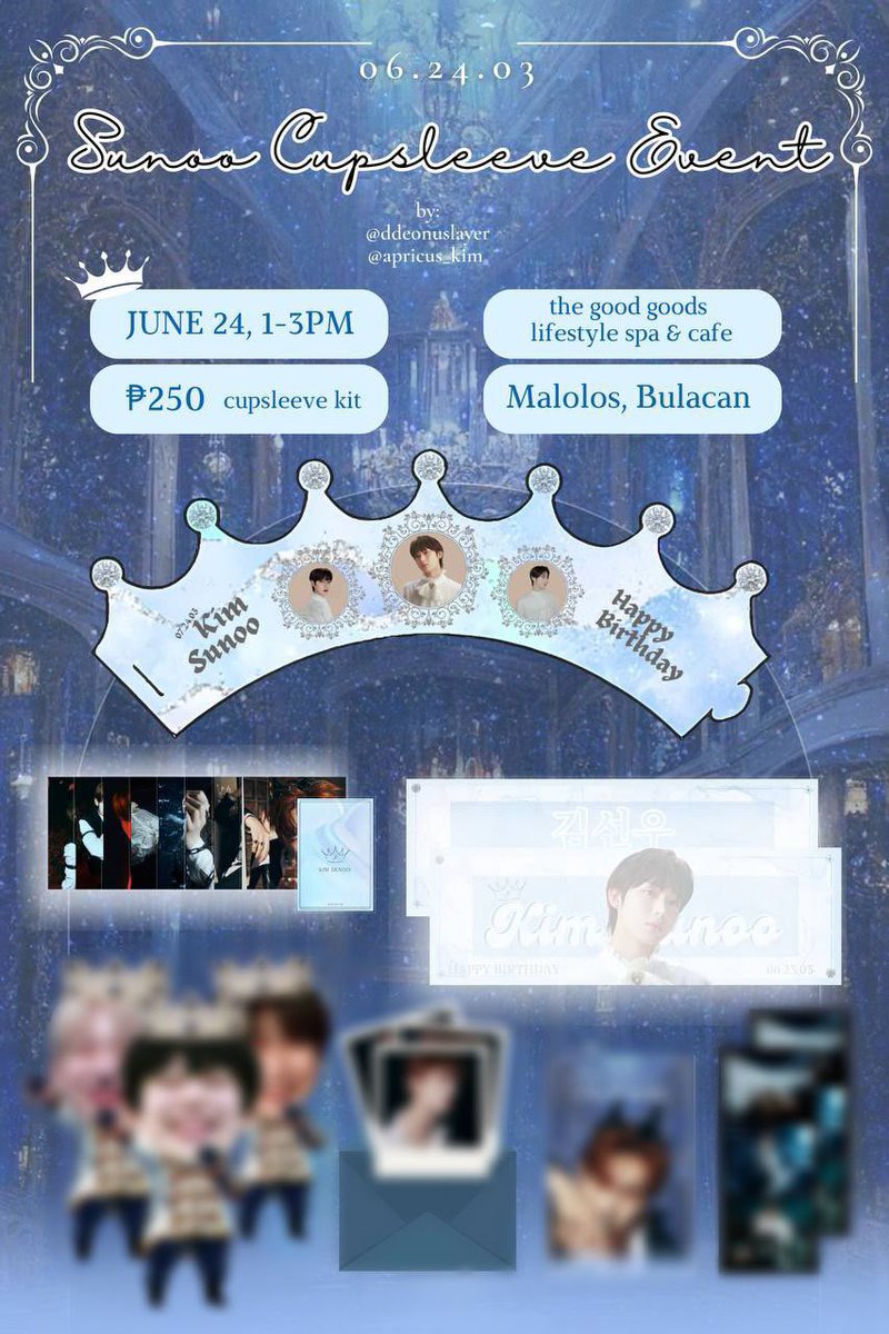 Snow Shop Ph Sunoo special gift merch on Twitter "Ilang days nalang it’s Sunoo’s birthday 🥳
