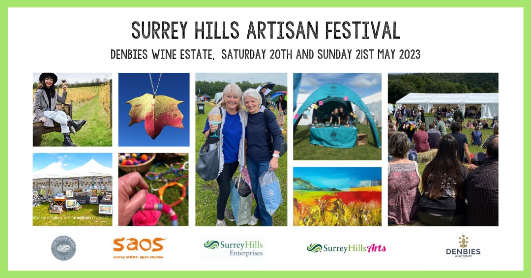 Come along to Surrey Hills Artisan Festival this weekend! For more information and tickets surreyhills.org/event/surrey-h…
