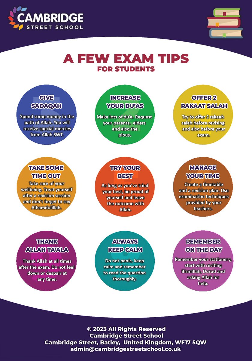 Good luck to our year 11s starting their GCSE exams today!