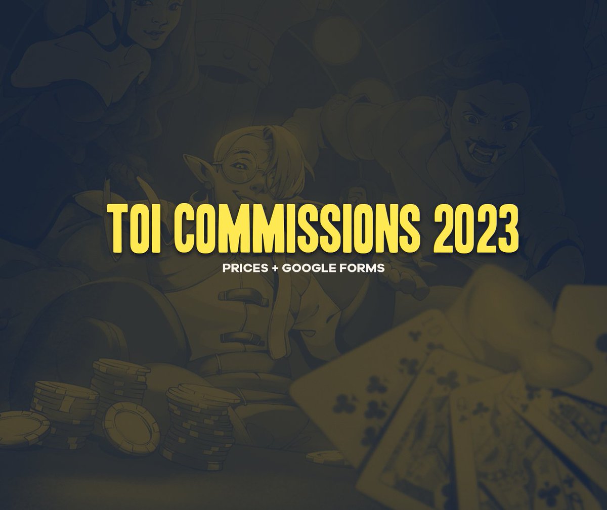 ⚡️I am opening my commission slots again!⚡️ Expect me to start on these some time next week, but I aim to get back to yall over the weekend. Google forms here: 