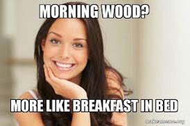 Morning wood Monday fellas!  Let&rsquo;s see what I&rsquo;d be waking up to if you were here!    If you make me wet<a href="/tag/eyecontact"class="tags"><span>#eyecontact</span></a>