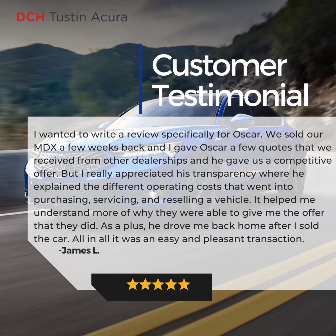 If you're in the market to purchase a new, pre-owned, trade or sell come see our DCH Tustin Acura team😄 #Happy #Acura #MDX #Customerservice #DCHTustinAcura #Orangecounty