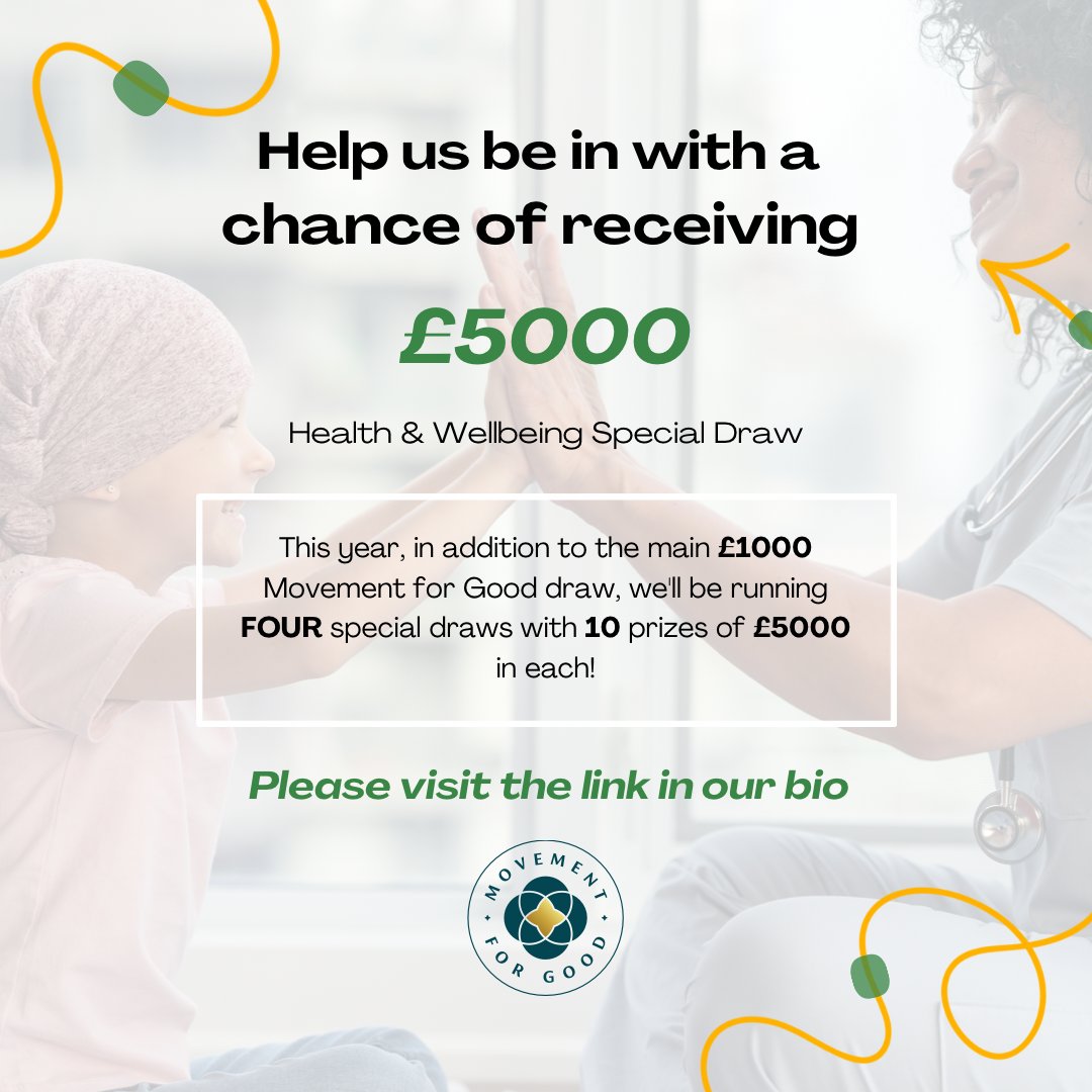 ⭐️ Help us be in with a chance of receiving £5000 and vote Lennox Children’s Cancer Fund ⭐️ health.movementforgood.com/?utm_source=Em…