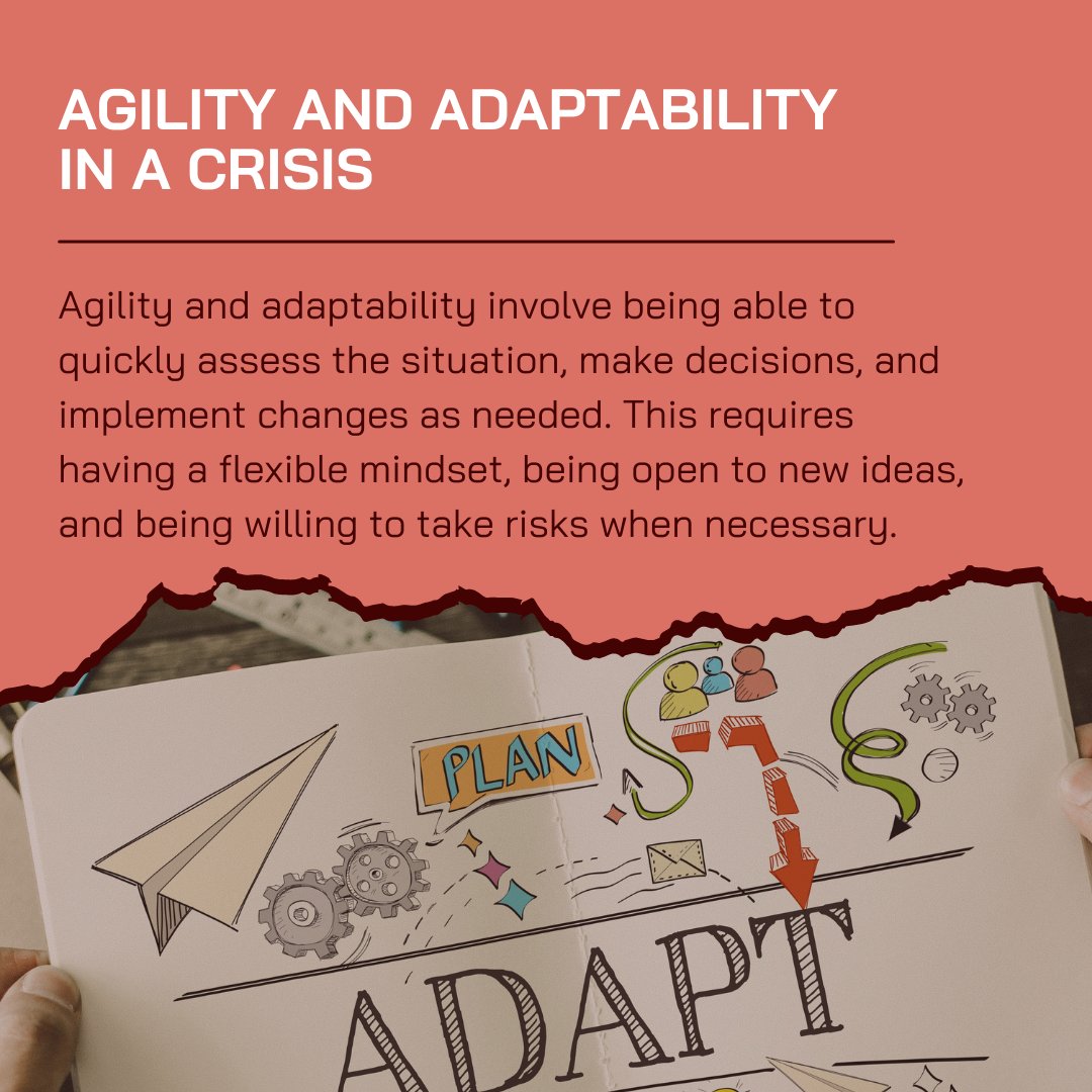 NdovuCloud's tweet image. 🔥 Unleash Agility to Conquer Crises! 🔥
Embrace adaptability, swift decisions, and calculated risk-taking. Conquer the unknown and soar to unimaginable heights!
#Agility #ConquerCrises #Resilience #GameChanger