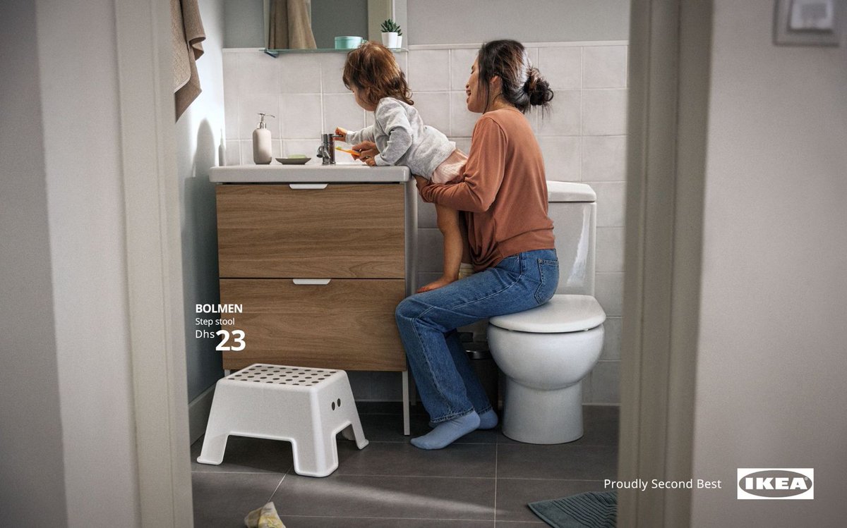 creapills's tweet photo. “Fier d’être second” - La dernière campagne d’IKEA est un petit bijou d’intelligence et d’émotion à destination des parents

Plus d’infos : https://t.co/pEfs45yxTy https://t.co/KVFvpeWGF9