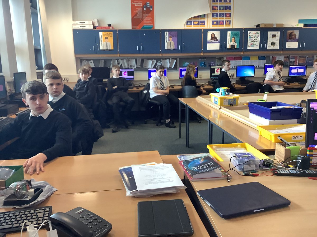 DennyComputing's tweet image. S3 pupils very keen to take part in this #CyberSecurity #workshop from @DCMS #CyberExplorers team! #future #careers #cyberskills