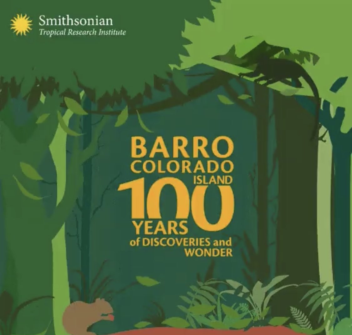 Congratulations to @Smithsonian for 100 years of research in #BarroColorado Island in #Panama. Generations of scientists and students have unveiled its secrets and made it the best known tropical forest in the world. ⁦@stri_panama⁩