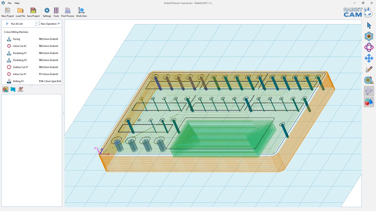 source_rabbit's tweet photo. We just used Quantum, our high speed desktop CNC mill, to build this cool milling tools storage tray out of PVC.

Follow the link below and watch the video:
https://t.co/Vjd7AbUp7x

#cnc #sourcerabbit #tools #organizerbox https://t.co/gN2CfimdqL