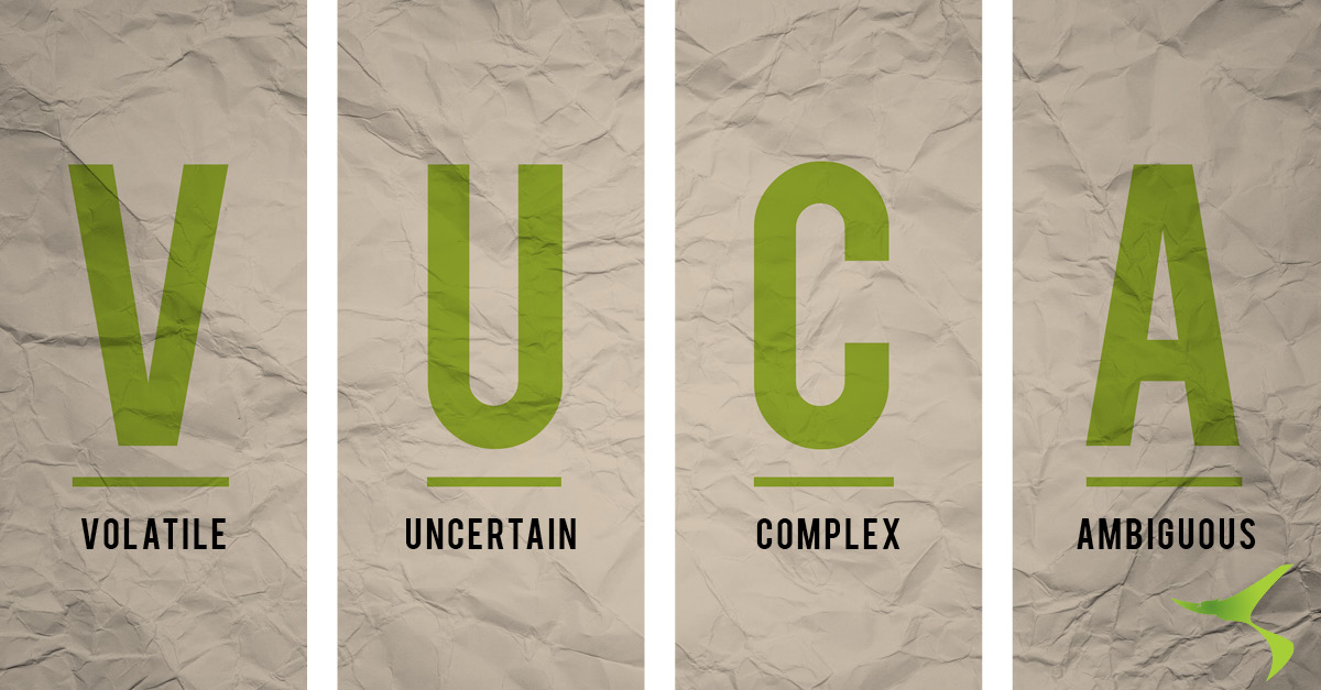 Have you heard of that acronym before? It implies that the world is volatile, uncertain, complex, & ambiguous (VUCA) & really highlights what many people are feeling right now. Yet, so many organisations aren;t adapting to the change being experienced 

#management #humaresources