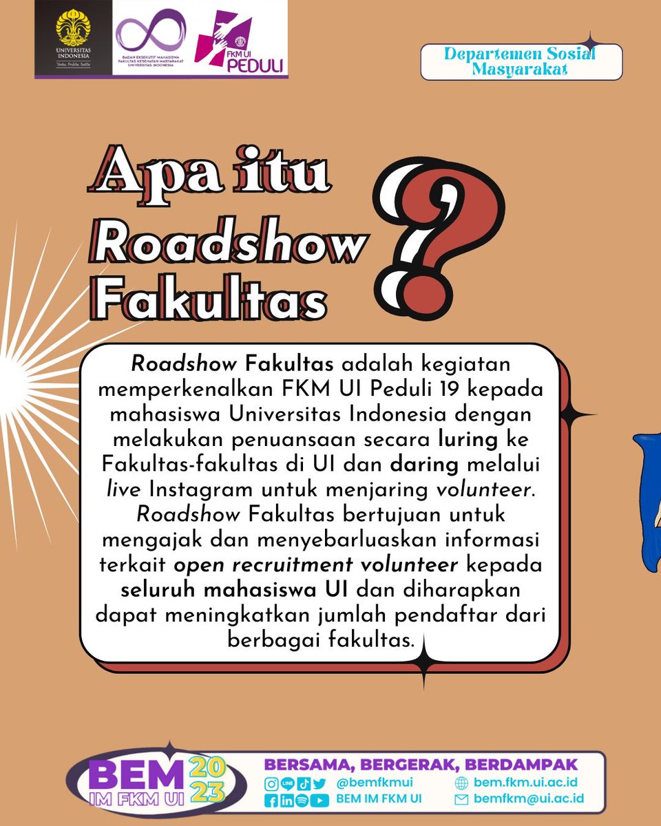 FKM UI Peduli 19 tweet media