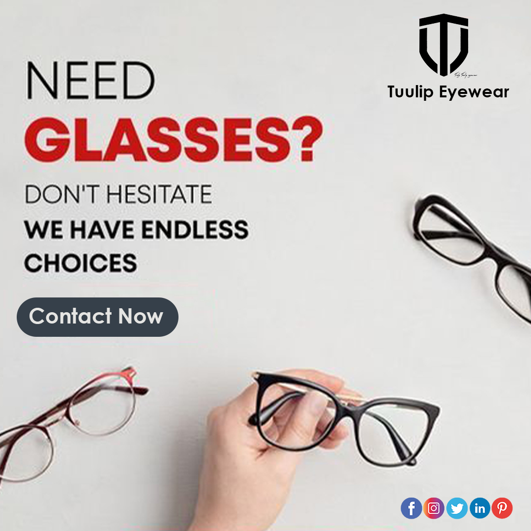 Need Glasses? Don't worry we have endless choices

Conatct Now
#tuulipeyewear #haripriyanco #contactnow #mensframe #womensframe #kidsframe #newcollection #manuafcturer #WholesaleRetail #elegance #luxury #expression #colourful