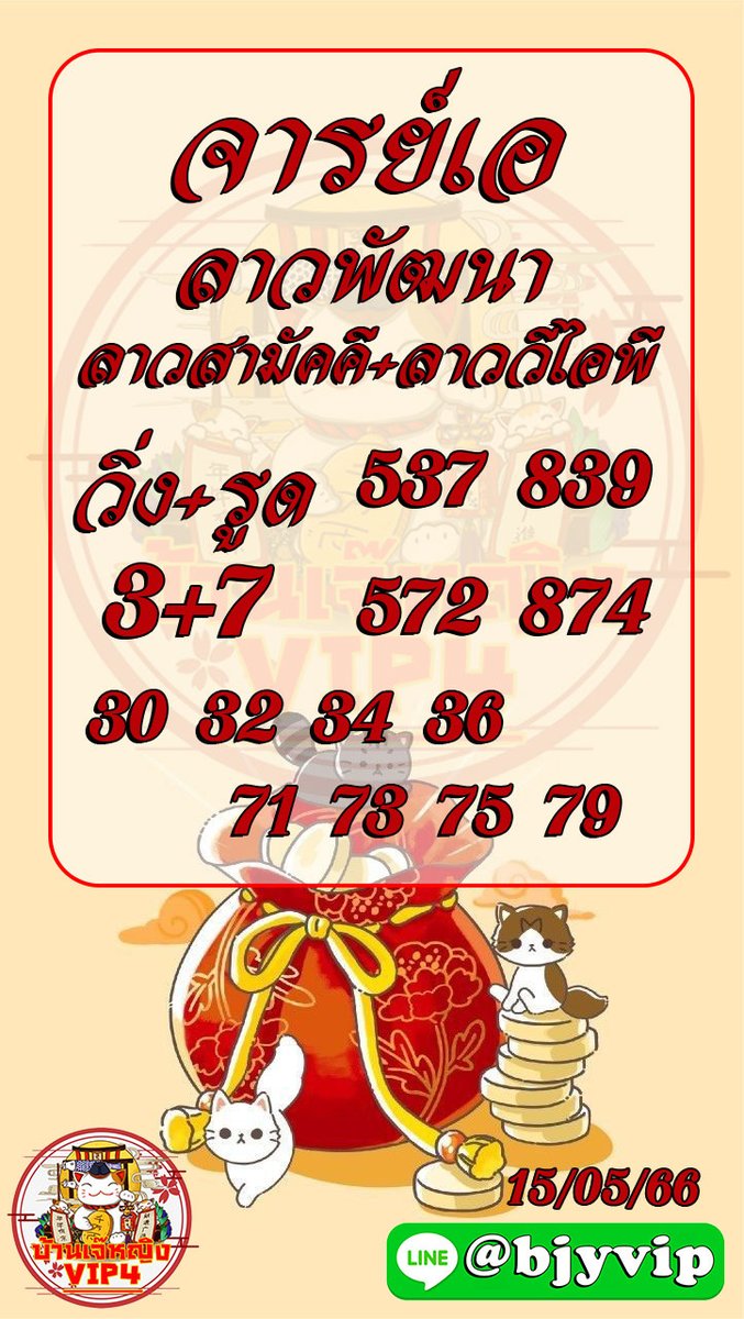 ปังๆจ้า ลาววันนี้ กดลิ้งเข้ากลุ่มมาได้นะค่ะ
เข้ากลุ่มฟรี บ้านเจ๊หญิง𝐕𝐈𝐏𝟒
บาทละ 𝟏𝟎𝟎 🇻🇳 🇱🇦 🇯🇵 𝐋𝐈𝐍𝐄:@𝐛𝐣𝐲𝐯𝐢𝐩(มี@ข้างหน้า)
หรือคลิกที่ลิ้งได้เลย 👇👇👇
จ่ายจริง 💯%การเงินมั่นคง
line.me/R/ti/g/2hTevM5…
#เลขเด็ดงวดนี้