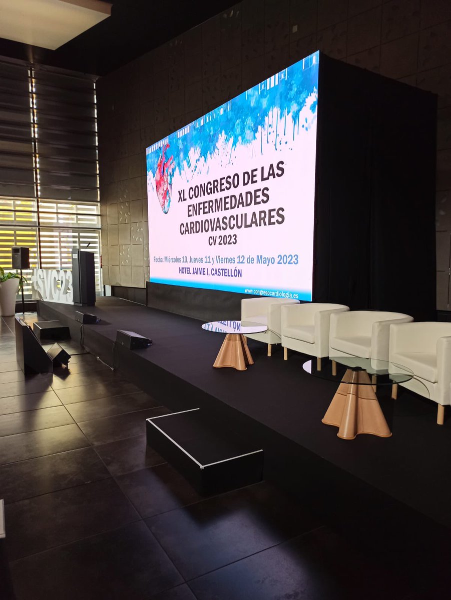 📸| Imágenes de la semana pasada en Castellón. 

🫀|Congreso de la Sociedad Valenciana de Cardiología. 
Evento realizado con emisión en directo. 
.
.
.
#eventoseguro 
#audivisual 
#grupomdr