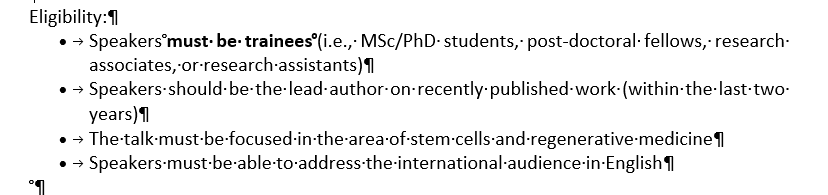 gscn_office's tweet photo. Call for abstracts: 2023 International Trainee Speaker Series with stem cell societies from Canada, Belgium, Germany, Japan, Korea & Australia. Present you research on international stage: Please submit your abstract until 15 May https://t.co/7tWOMLcR7z
#stemcells #stammzellen https://t.co/YYRQCiqcxy