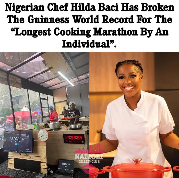 Vee_kim98's tweet photo. Our Nigerian girl did us proud by breaking the record, congratulations 🎊  #88hours 👏👏👏💪👏💞 https://t.co/5QiCFeBghG
