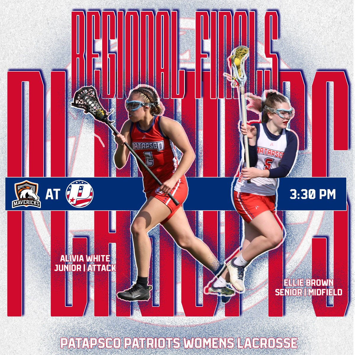 PtapWLax's tweet photo. Regional finals today vs Eastern Tech at home!

Double header action with us up first and the Boys squad facing off against Sparrows Point immediately after!!

#playoffpats #ptapwlax #regionalfinals #ptaplax https://t.co/MqQjxYwfmA