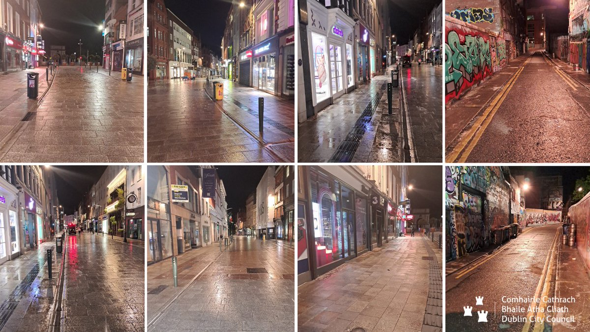 Our #nightshift crew were out & about deep cleaning Grafton Street & Liberty Lane, in the early hours of this morning. Both areas were left in Grade A condition, thanks David & team. #YourCouncil #wastemanagement @DubCityCouncil #keepdublinbeautiful